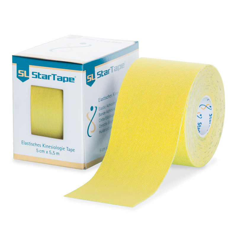 SL StarTape®, gelbes Kinesiologie-Tape