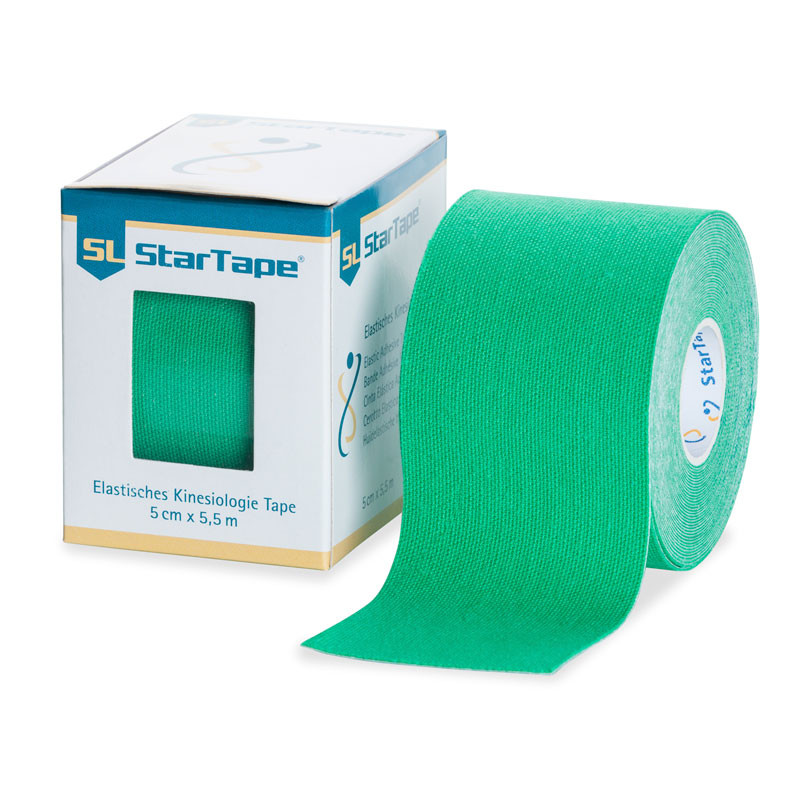SL StarTape® - grünes Kinesiologie-Tape