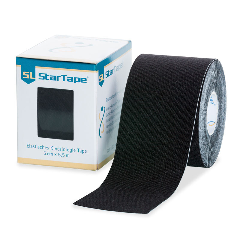 SL StarTape®, schwarzes Kinesiologie-Tape