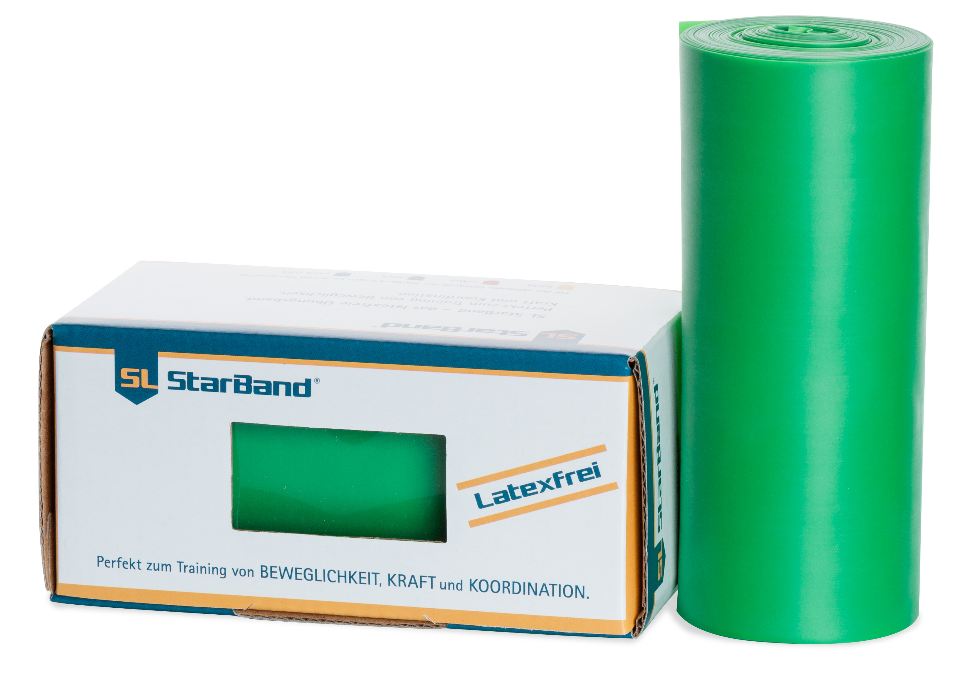 SL StarBand® Therapie- und Fitnessband grün (stark) - 6 Meter
