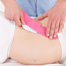 Kinesiologisches Tapen der Bauchmuskulatur | SL