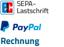 Zahlarten SEPA-Lastschrift Paypal Rechnung