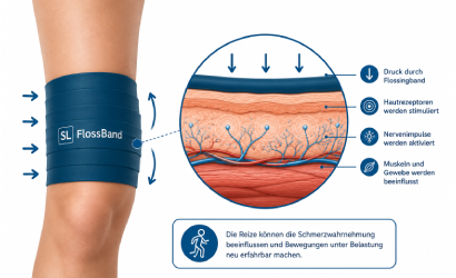 Flossing Band Gewebewirkung