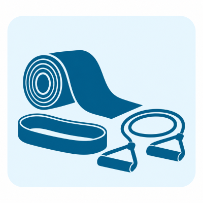 Therapie- und Fitnessbänder Icon