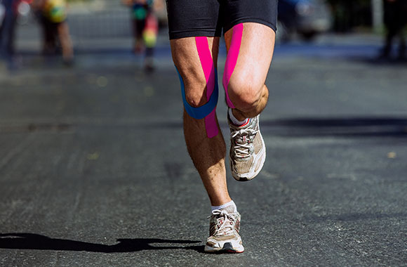 Kinesiologisches Taping bei Zerrungen